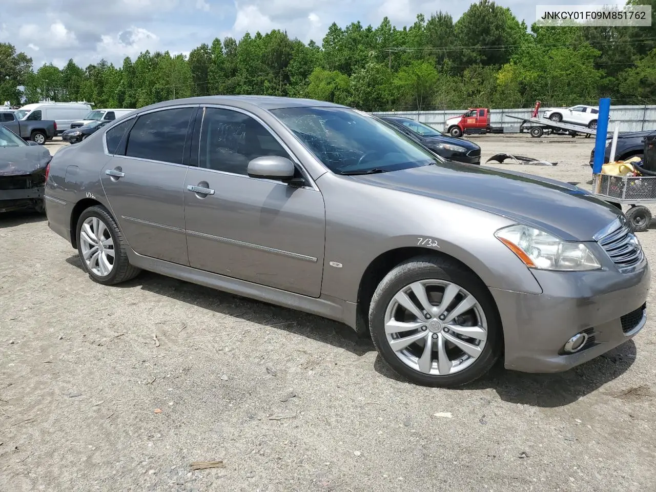 2009 Infiniti M35 Base VIN: JNKCY01F09M851762 Lot: 55602775