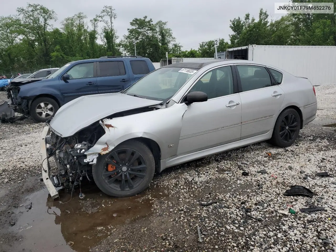 2009 Infiniti M35 Base VIN: JNKCY01F79M852276 Lot: 57116655