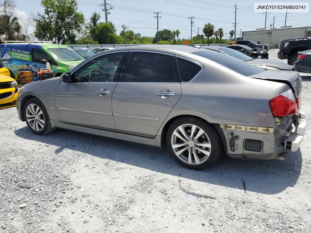 2009 Infiniti M35 Base VIN: JNKCY01E29M800741 Lot: 60306245