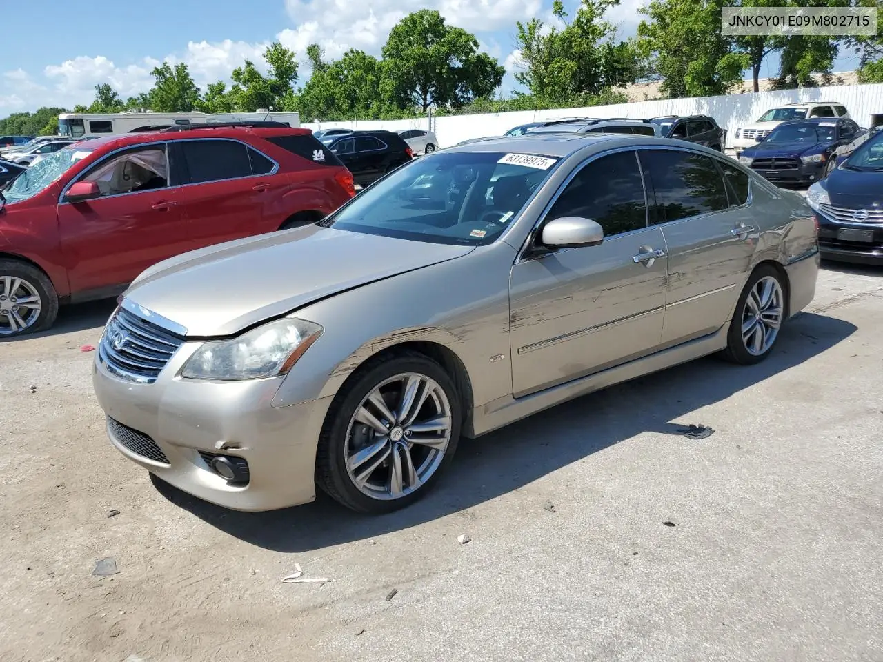 2009 Infiniti M35 Base VIN: JNKCY01E09M802715 Lot: 63139975