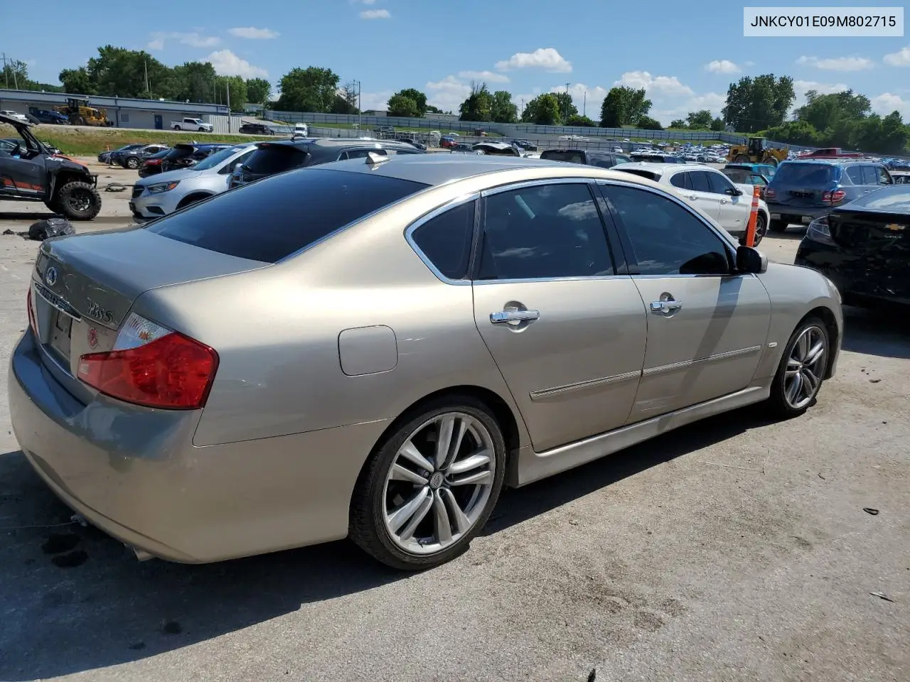 2009 Infiniti M35 Base VIN: JNKCY01E09M802715 Lot: 63139975