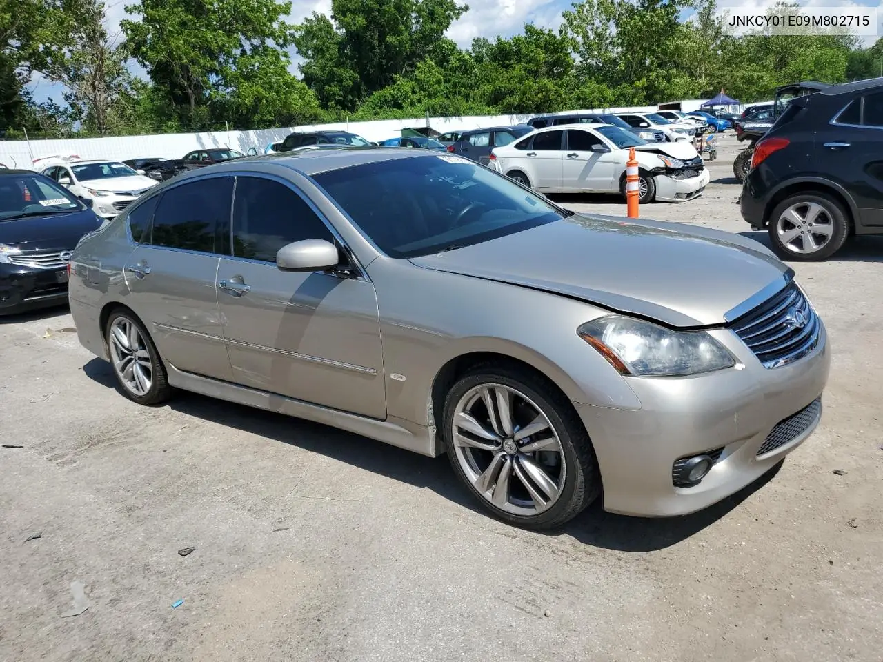 2009 Infiniti M35 Base VIN: JNKCY01E09M802715 Lot: 63139975