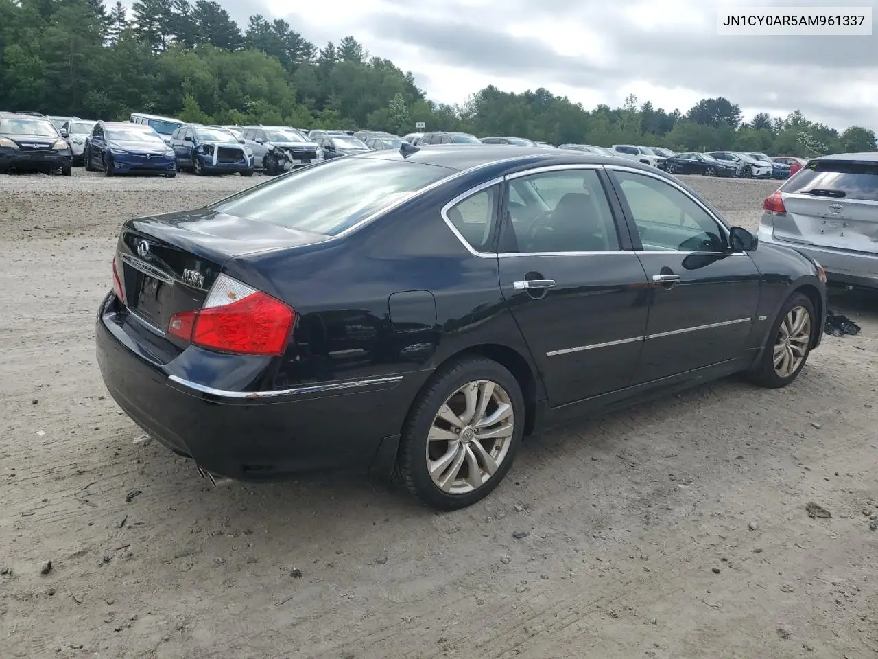 2010 Infiniti M35 Base VIN: JN1CY0AR5AM961337 Lot: 61493145