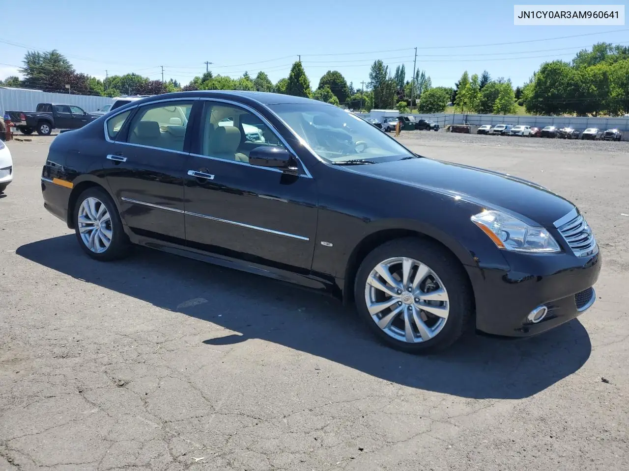 2010 Infiniti M35 Base VIN: JN1CY0AR3AM960641 Lot: 63119565