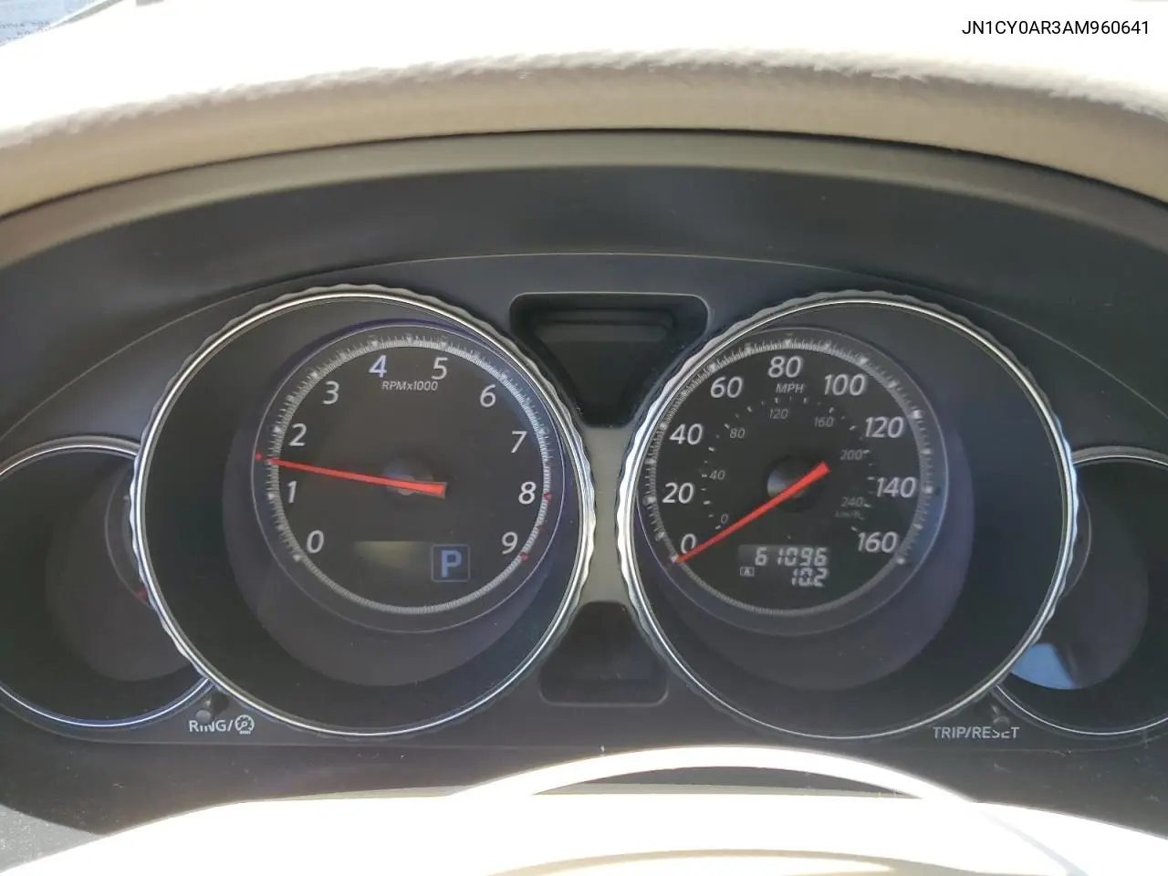 2010 Infiniti M35 Base VIN: JN1CY0AR3AM960641 Lot: 63119565