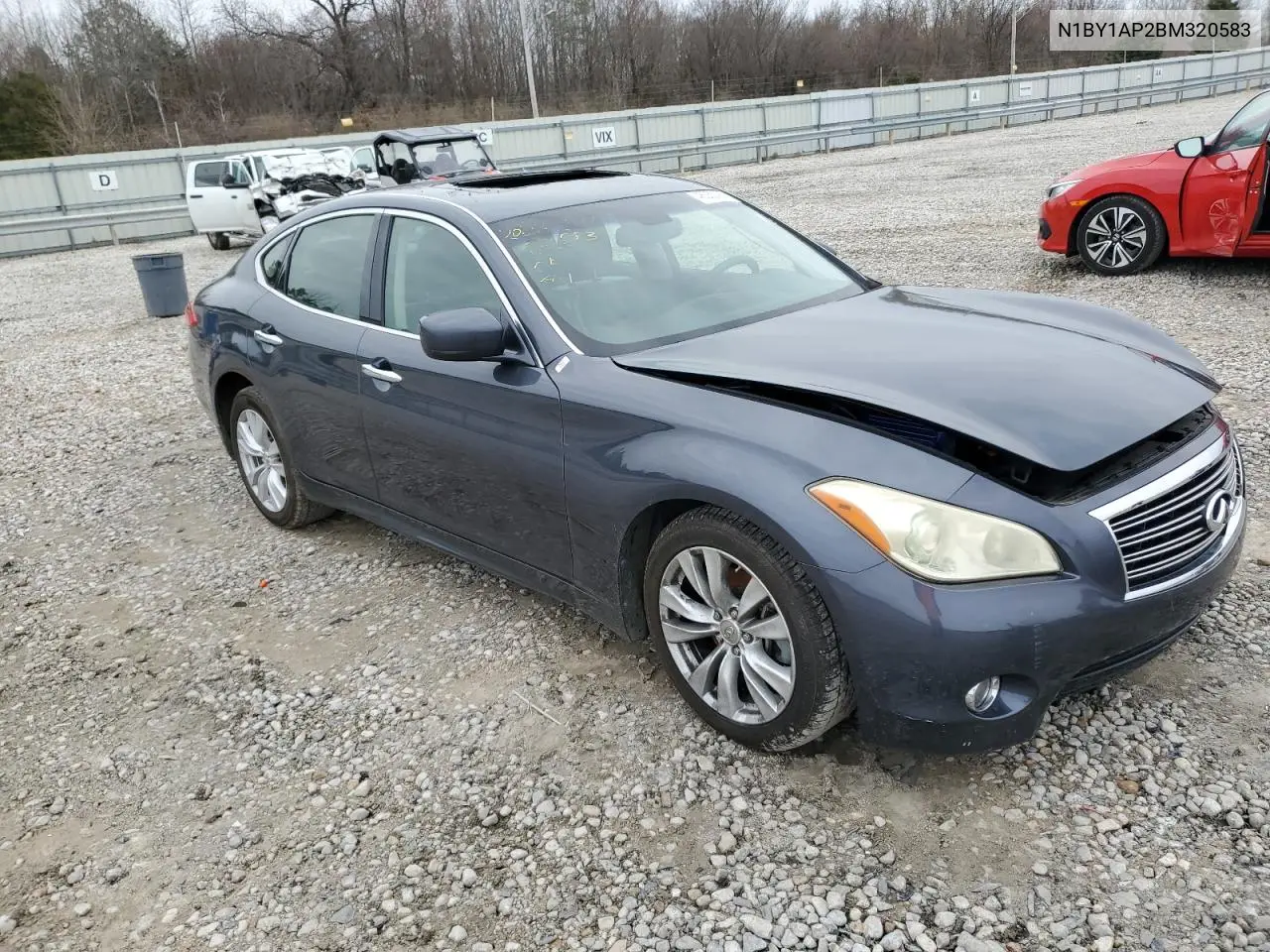 2011 Infiniti M37 VIN: JN1BY1AP2BM320583 Lot: 46050285