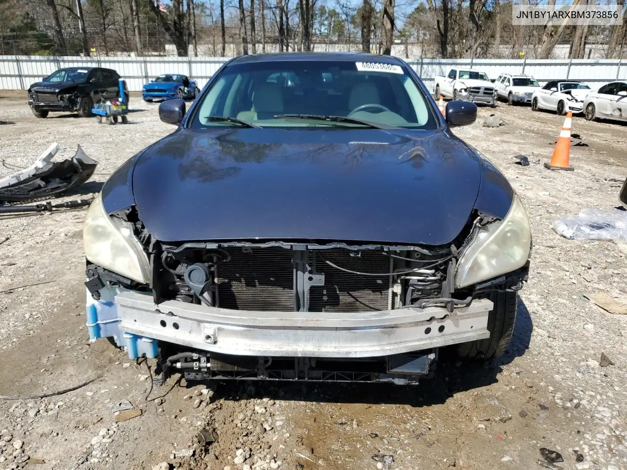2011 Infiniti M37 X VIN: JN1BY1ARXBM373856 Lot: 48053685
