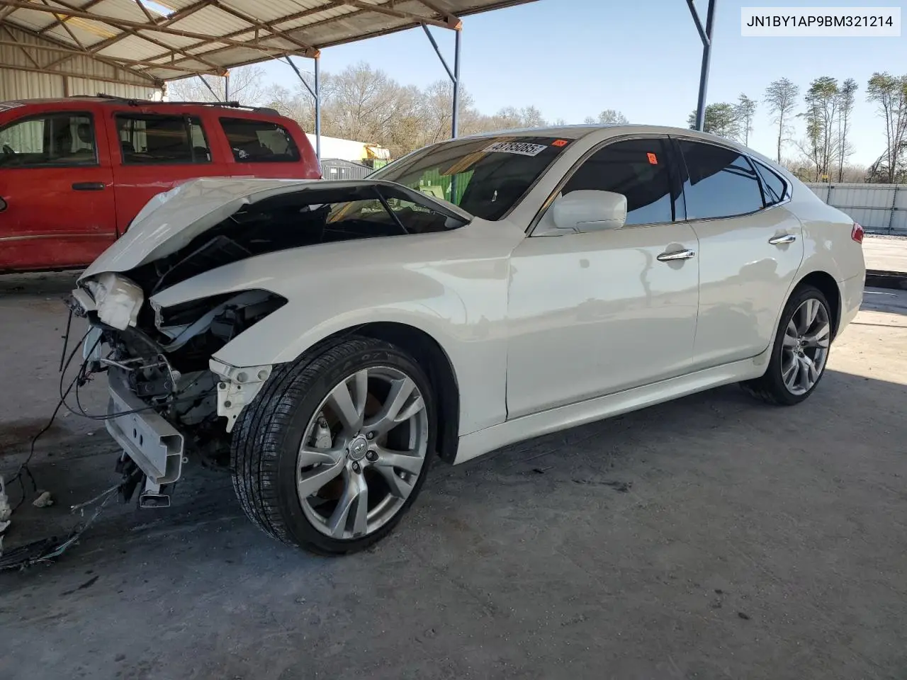 2011 Infiniti M37 VIN: JN1BY1AP9BM321214 Lot: 48785085