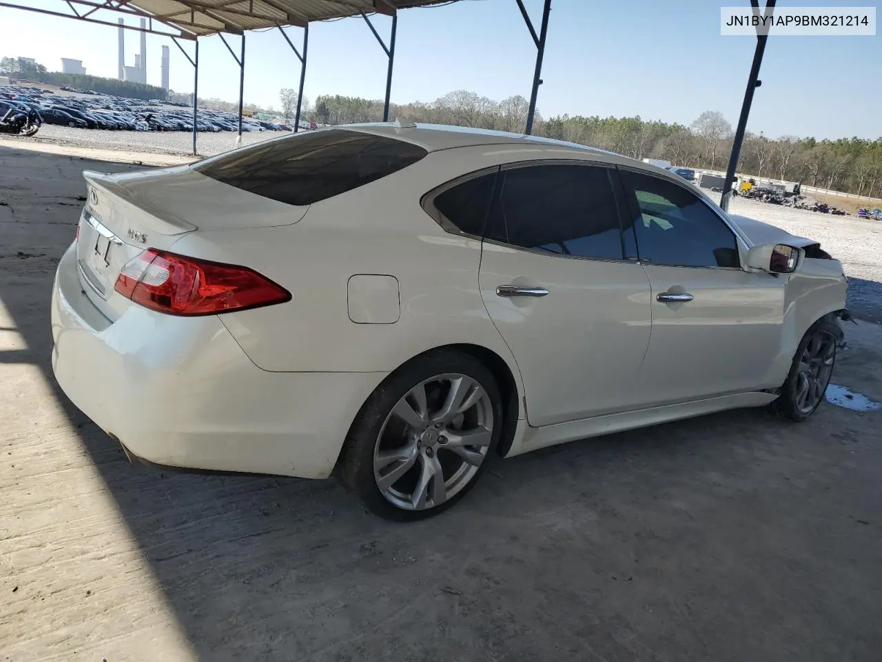 2011 Infiniti M37 VIN: JN1BY1AP9BM321214 Lot: 48785085
