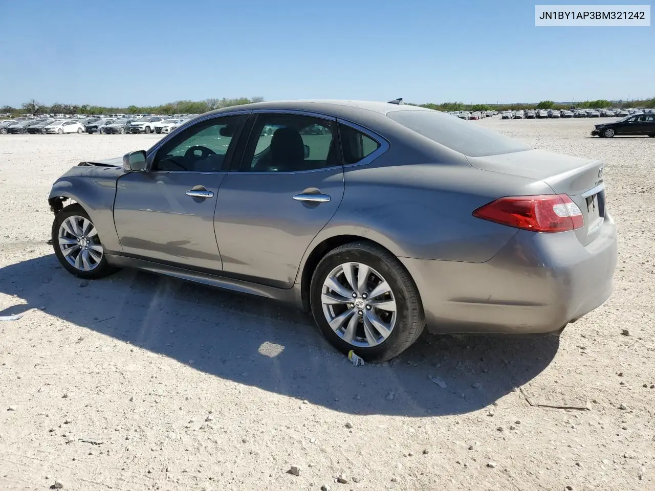 2011 Infiniti M37 VIN: JN1BY1AP3BM321242 Lot: 50138195