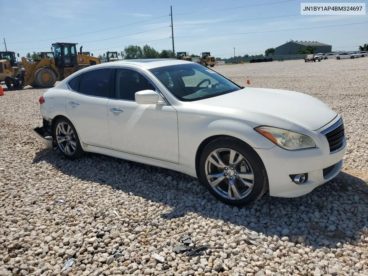 2011 Infiniti M37 VIN: JN1BY1AP4BM324697 Lot: 55669405
