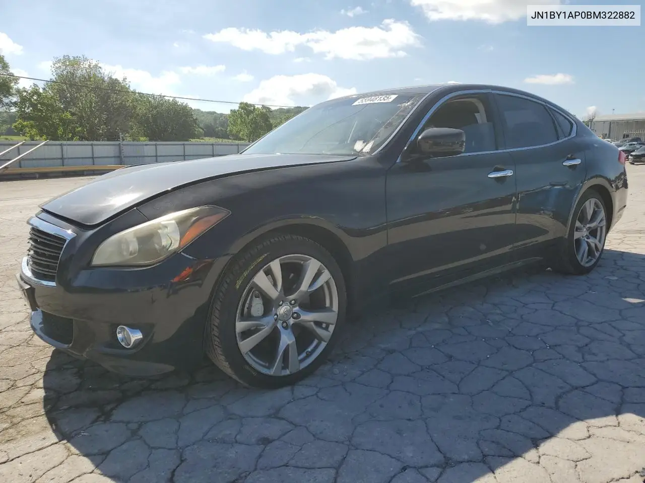 2011 Infiniti M37 VIN: JN1BY1AP0BM322882 Lot: 55948135