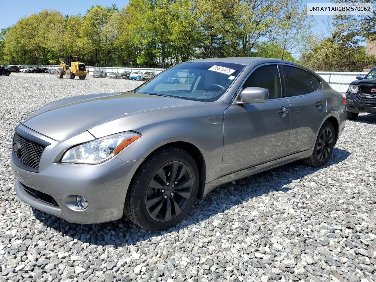 2011 Infiniti M56 X VIN: JN1AY1AR0BM570062 Lot: 56310475