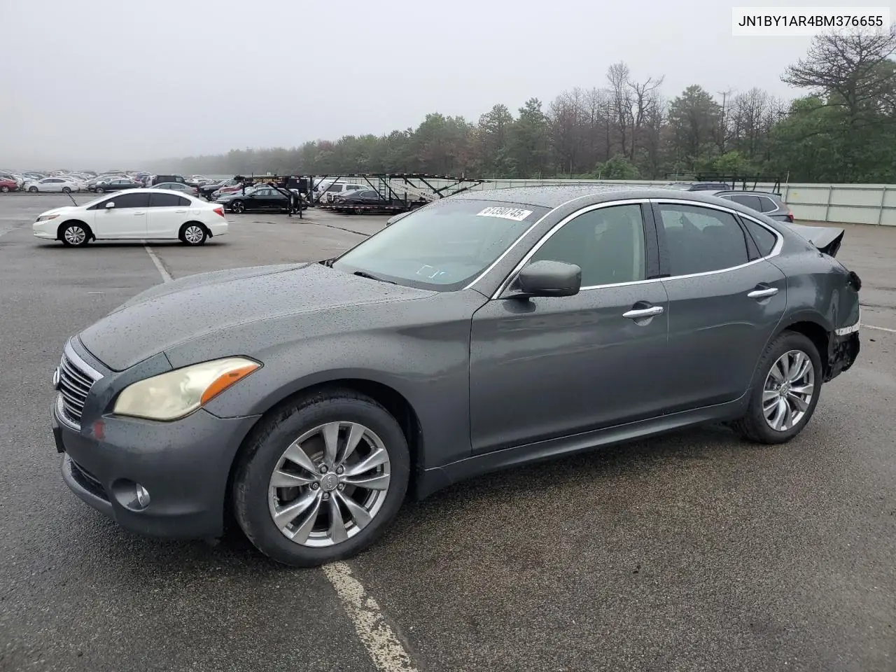 2011 Infiniti M37 X VIN: JN1BY1AR4BM376655 Lot: 61390745