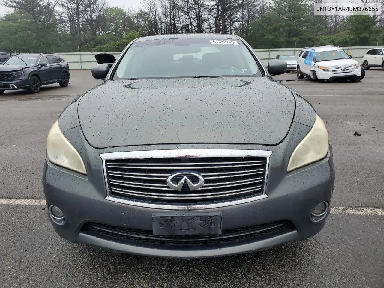 2011 Infiniti M37 X VIN: JN1BY1AR4BM376655 Lot: 61390745