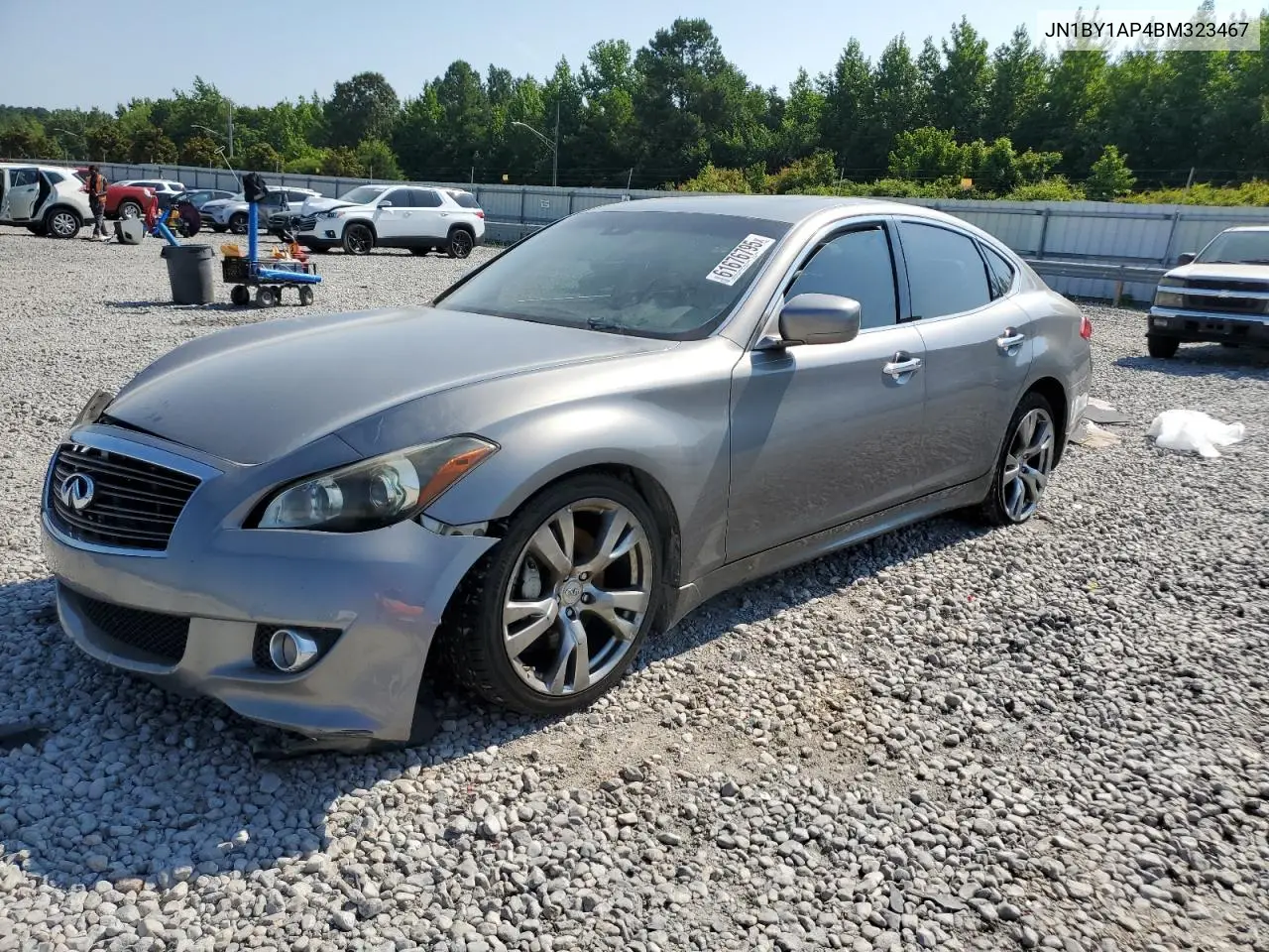 2011 Infiniti M37 VIN: JN1BY1AP4BM323467 Lot: 61676795
