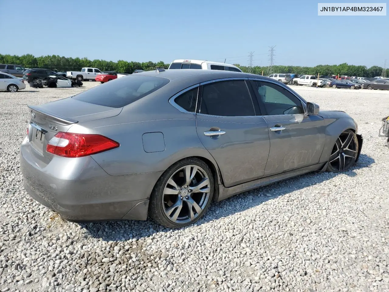 2011 Infiniti M37 VIN: JN1BY1AP4BM323467 Lot: 61676795