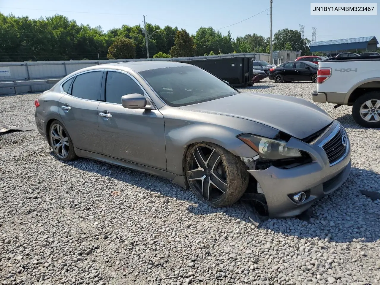 2011 Infiniti M37 VIN: JN1BY1AP4BM323467 Lot: 61676795