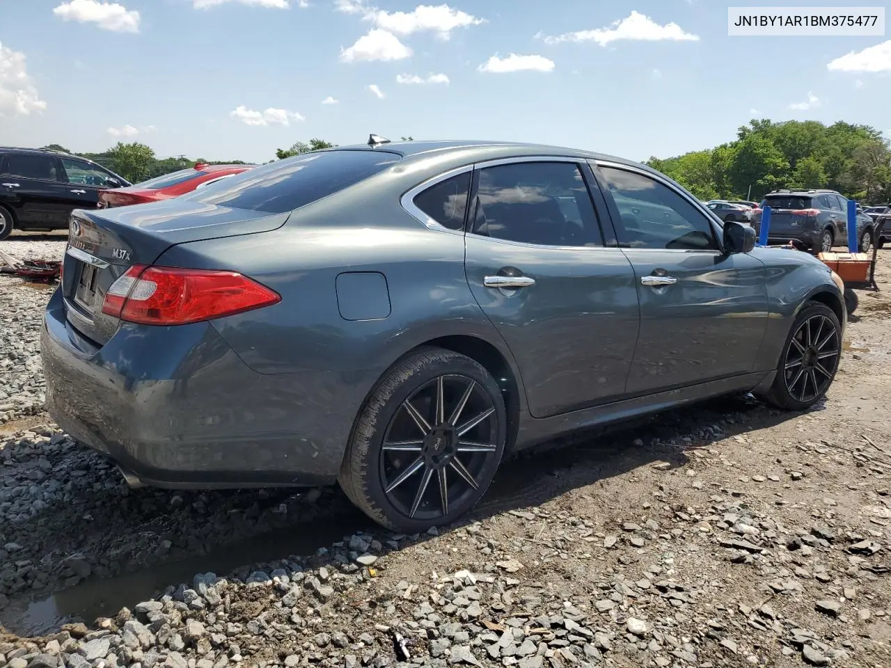 2011 Infiniti M37 X VIN: JN1BY1AR1BM375477 Lot: 61915455