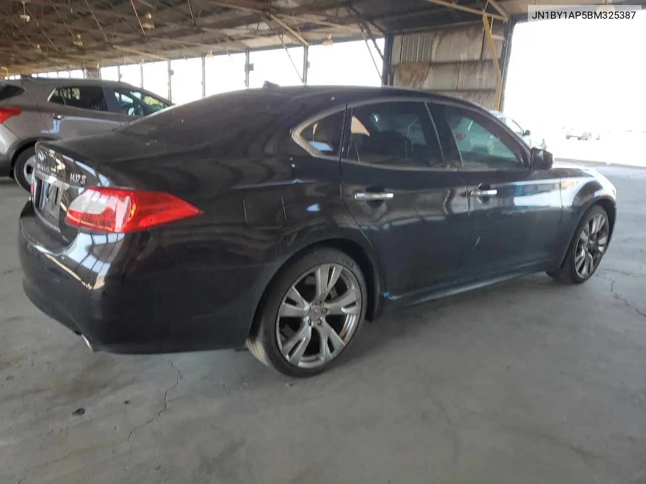 2011 Infiniti M37 VIN: JN1BY1AP5BM325387 Lot: 62179305