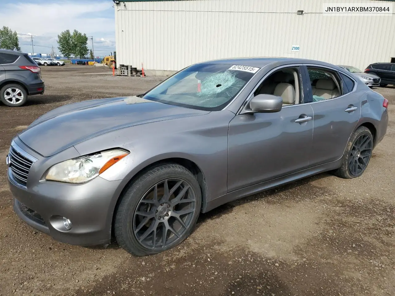 2011 Infiniti M37 X VIN: JN1BY1ARXBM370844 Lot: 62425515