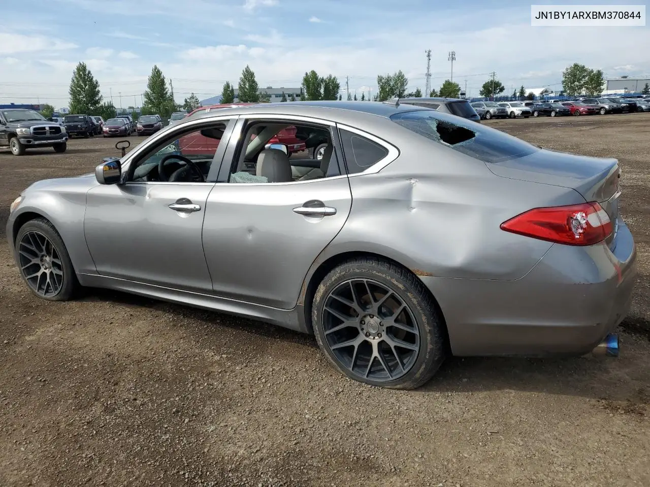 2011 Infiniti M37 X VIN: JN1BY1ARXBM370844 Lot: 62425515