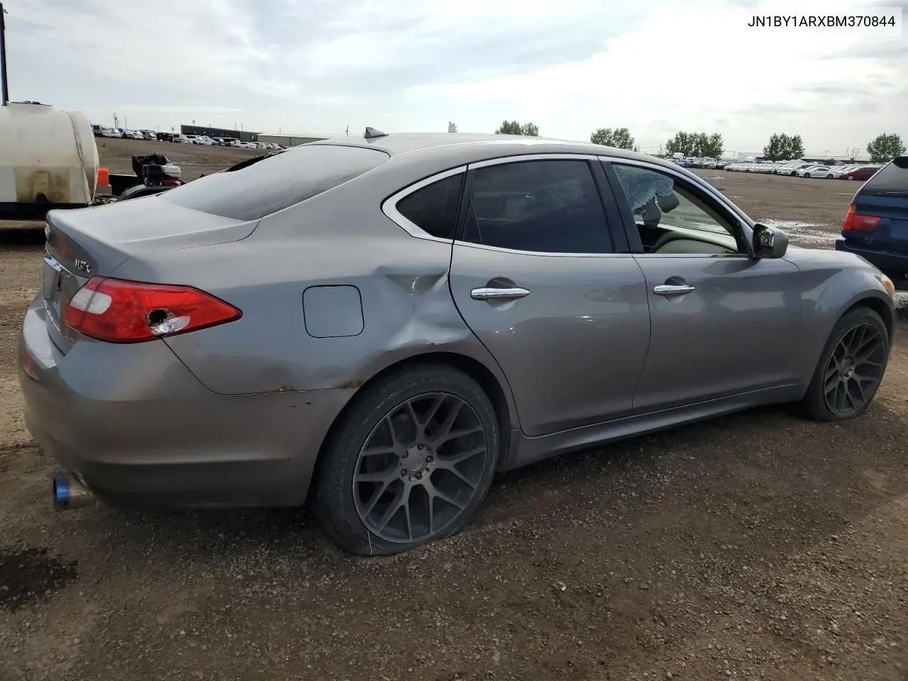 2011 Infiniti M37 X VIN: JN1BY1ARXBM370844 Lot: 62425515