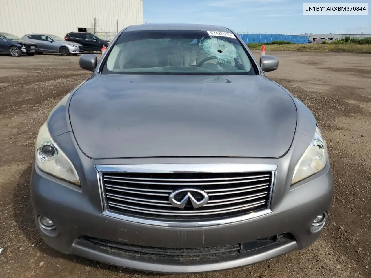 2011 Infiniti M37 X VIN: JN1BY1ARXBM370844 Lot: 62425515