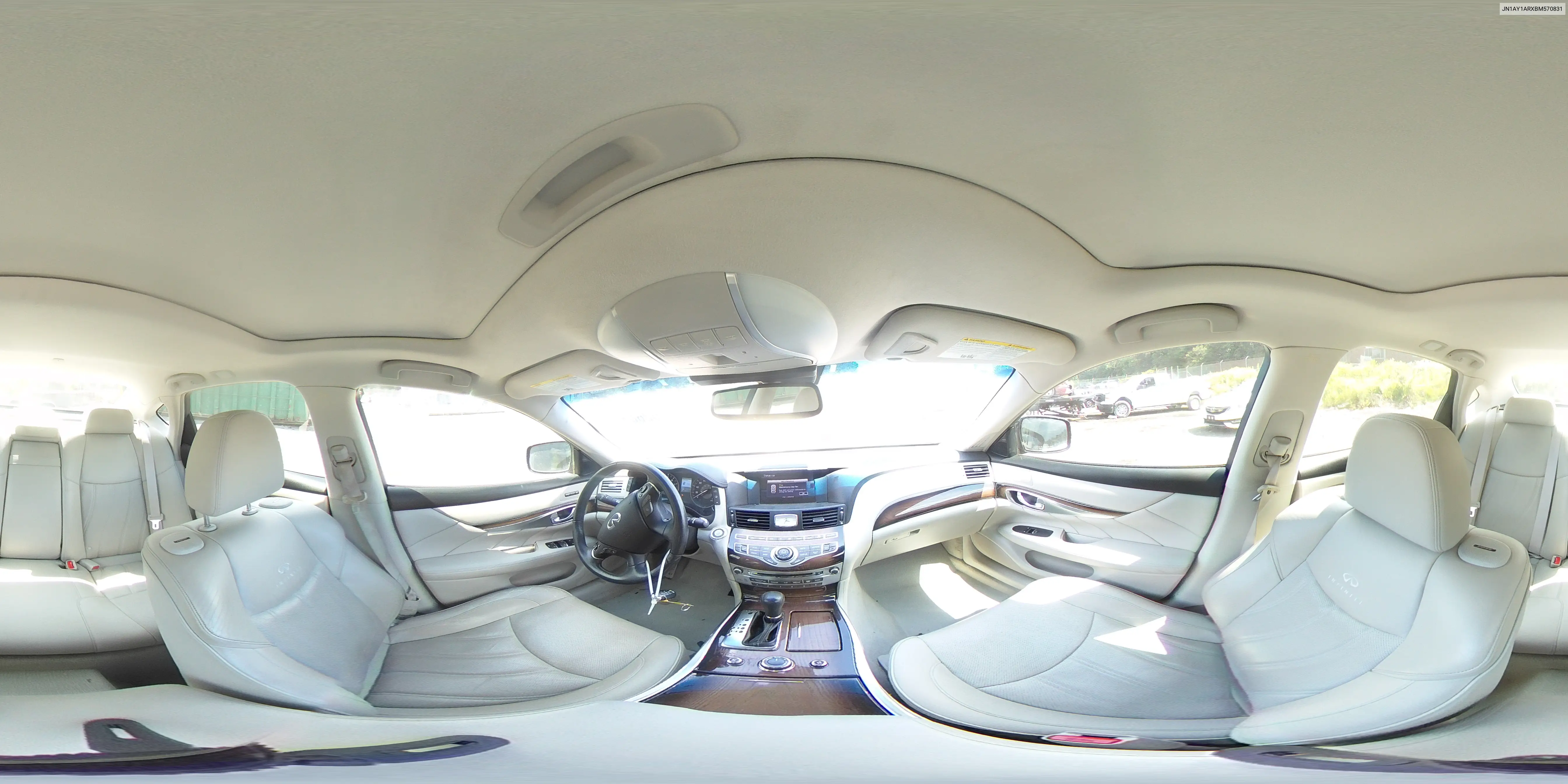 2011 Infiniti M56 X VIN: JN1AY1ARXBM570831 Lot: 62605405