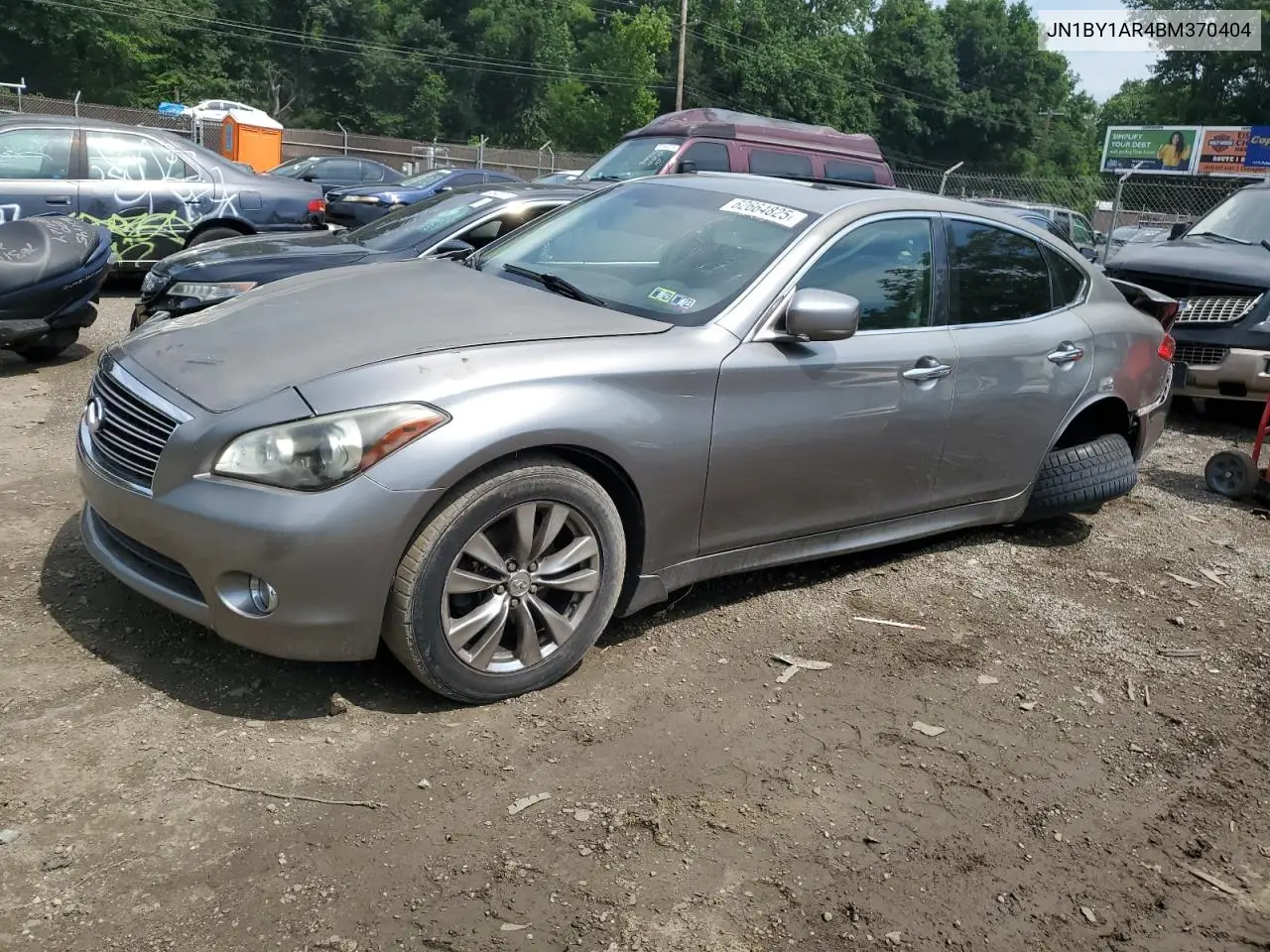 2011 Infiniti M37 X VIN: JN1BY1AR4BM370404 Lot: 62664825
