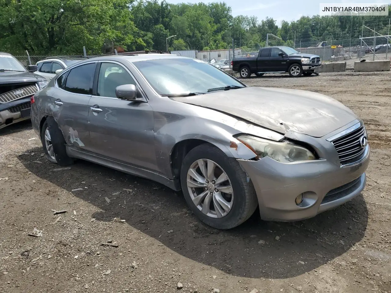 2011 Infiniti M37 X VIN: JN1BY1AR4BM370404 Lot: 62664825