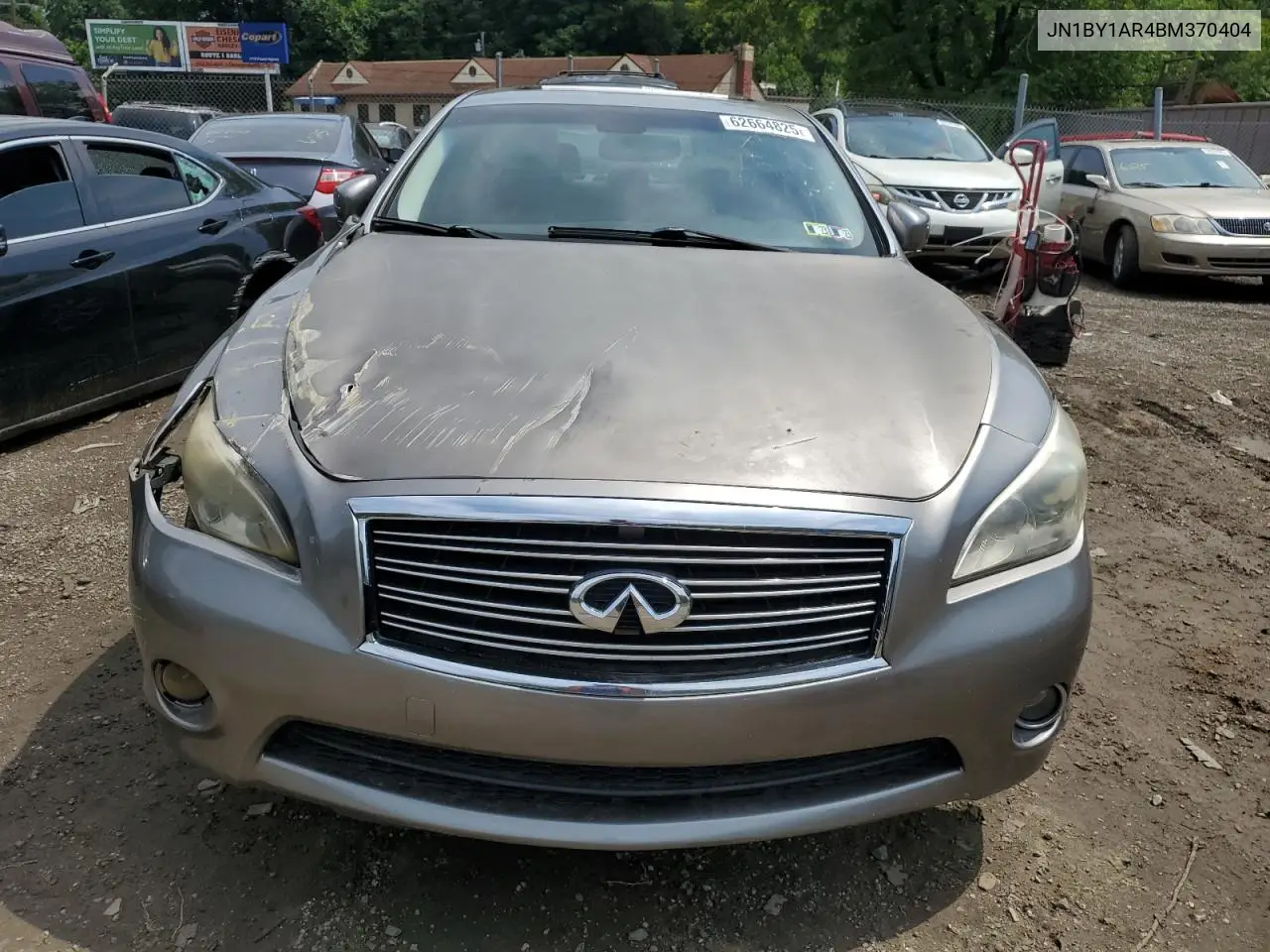 2011 Infiniti M37 X VIN: JN1BY1AR4BM370404 Lot: 62664825