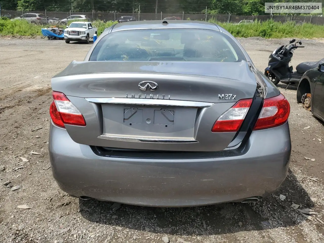 2011 Infiniti M37 X VIN: JN1BY1AR4BM370404 Lot: 62664825