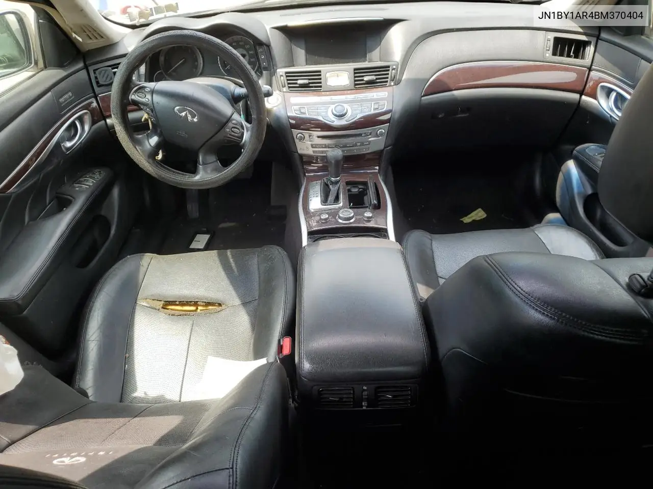 2011 Infiniti M37 X VIN: JN1BY1AR4BM370404 Lot: 62664825