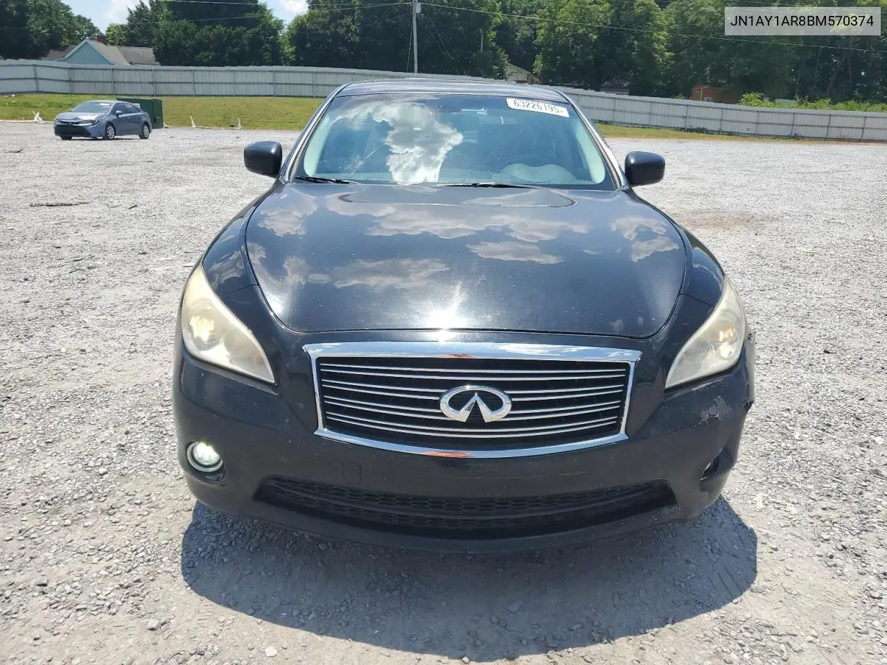 2011 Infiniti M56 X VIN: JN1AY1AR8BM570374 Lot: 63226195