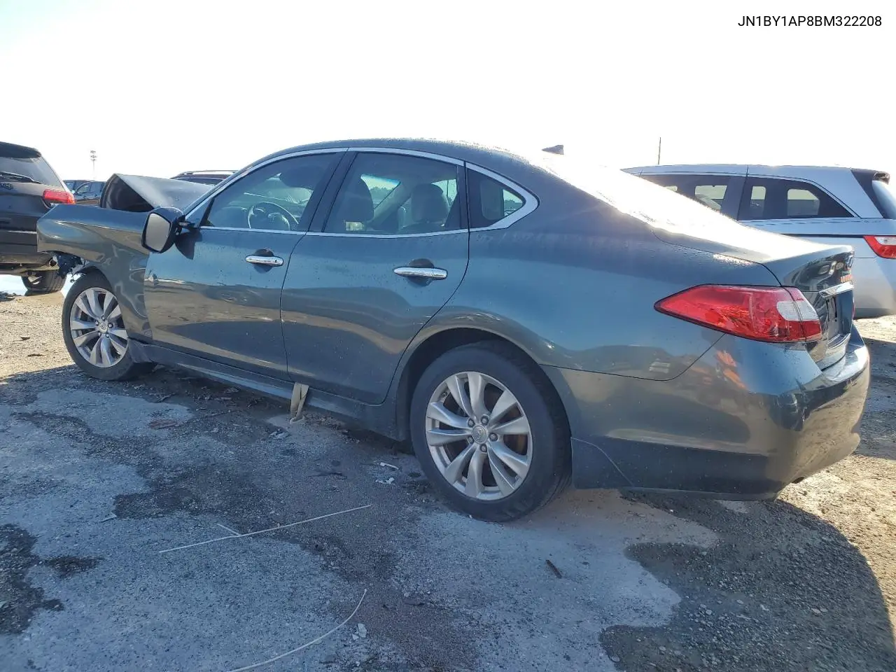 2011 Infiniti M37 VIN: JN1BY1AP8BM322208 Lot: 63571505