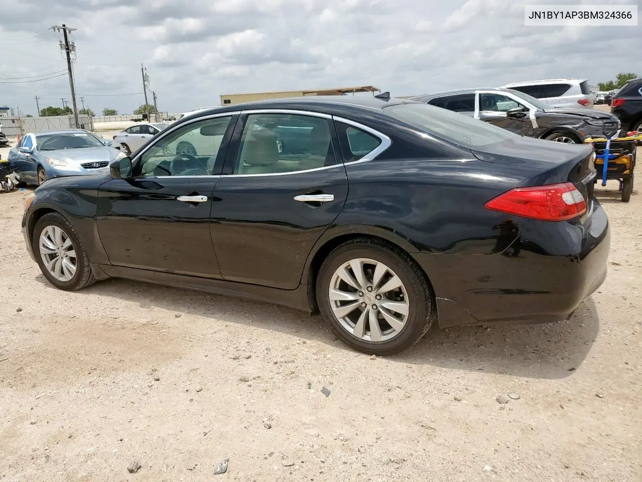 2011 Infiniti M37 VIN: JN1BY1AP3BM324366 Lot: 63625655