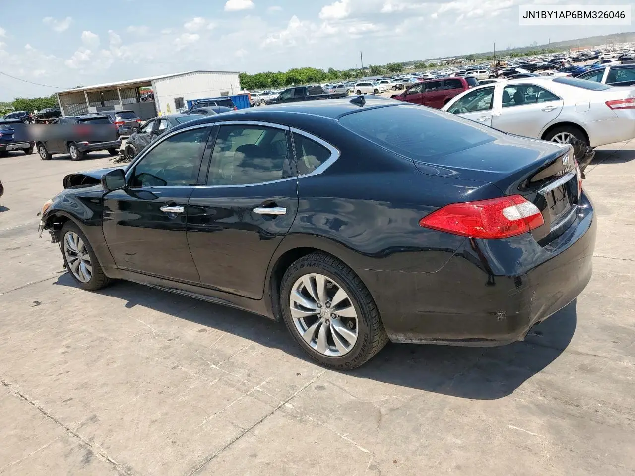 2011 Infiniti M37 VIN: JN1BY1AP6BM326046 Lot: 63704195