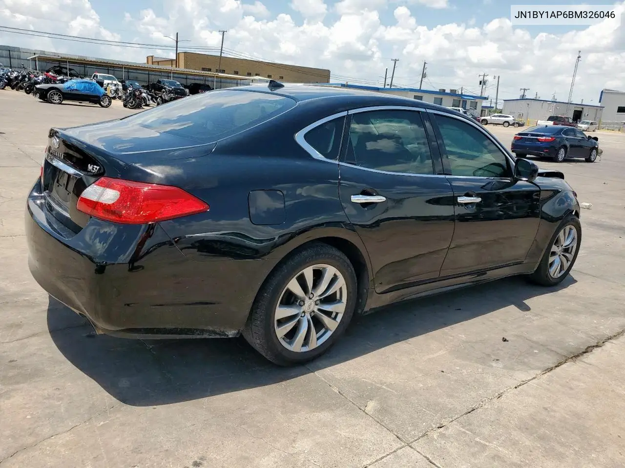 2011 Infiniti M37 VIN: JN1BY1AP6BM326046 Lot: 63704195