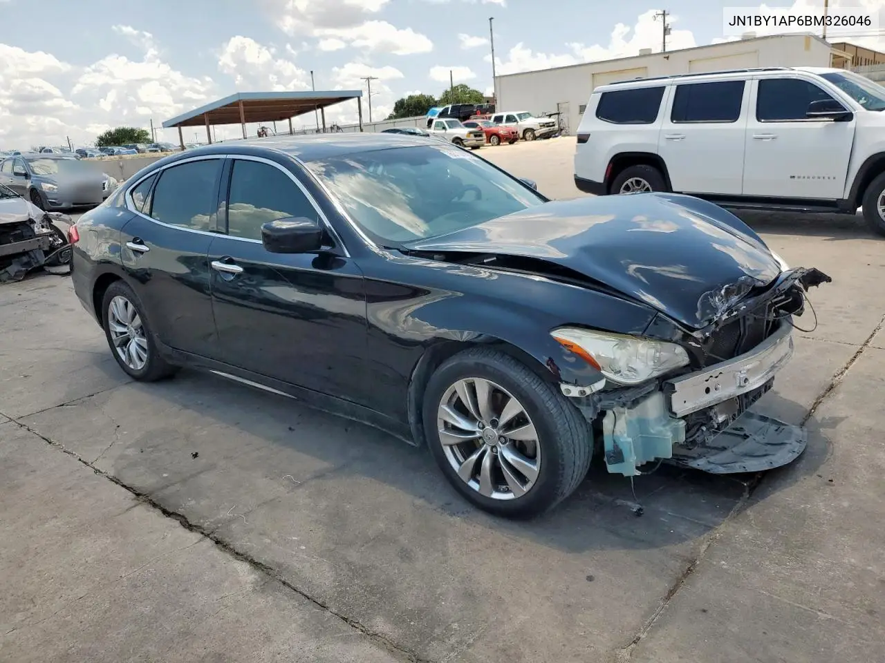 2011 Infiniti M37 VIN: JN1BY1AP6BM326046 Lot: 63704195