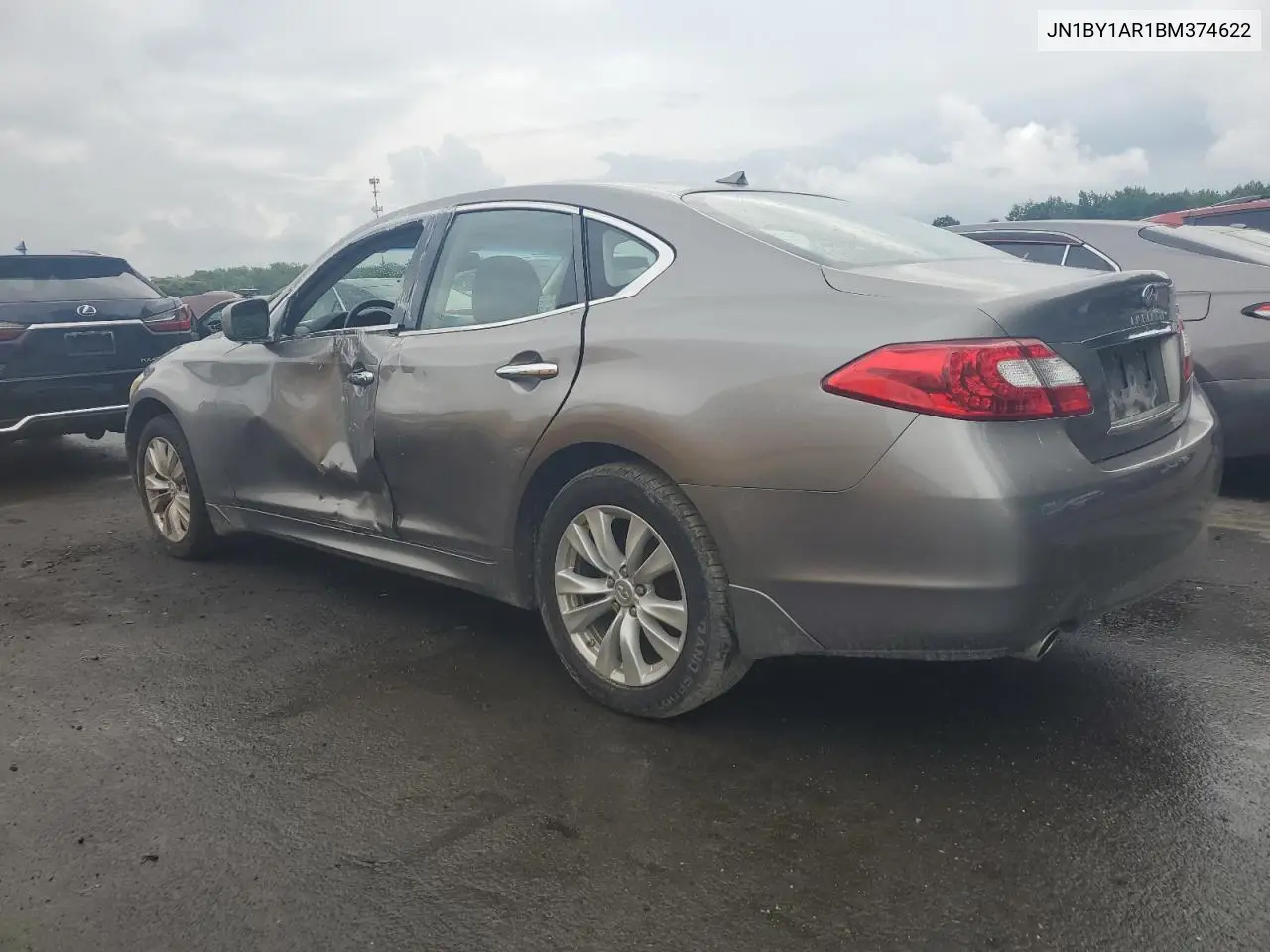 2011 Infiniti M37 X VIN: JN1BY1AR1BM374622 Lot: 63737125