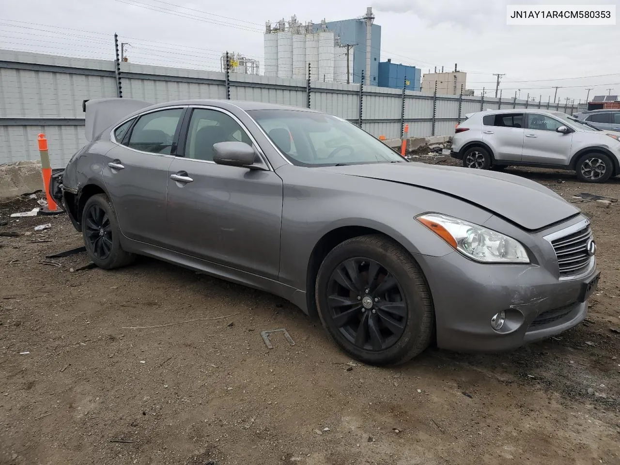 2012 Infiniti M56 X VIN: JN1AY1AR4CM580353 Lot: 43388725