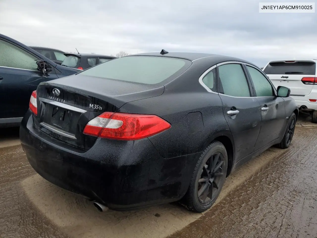 2012 Infiniti M35H VIN: JN1EY1AP6CM910025 Lot: 43483665