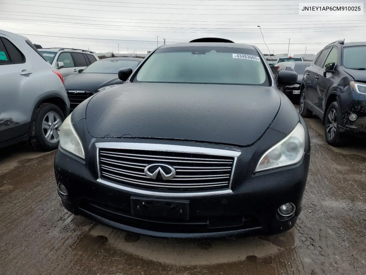 2012 Infiniti M35H VIN: JN1EY1AP6CM910025 Lot: 43483665