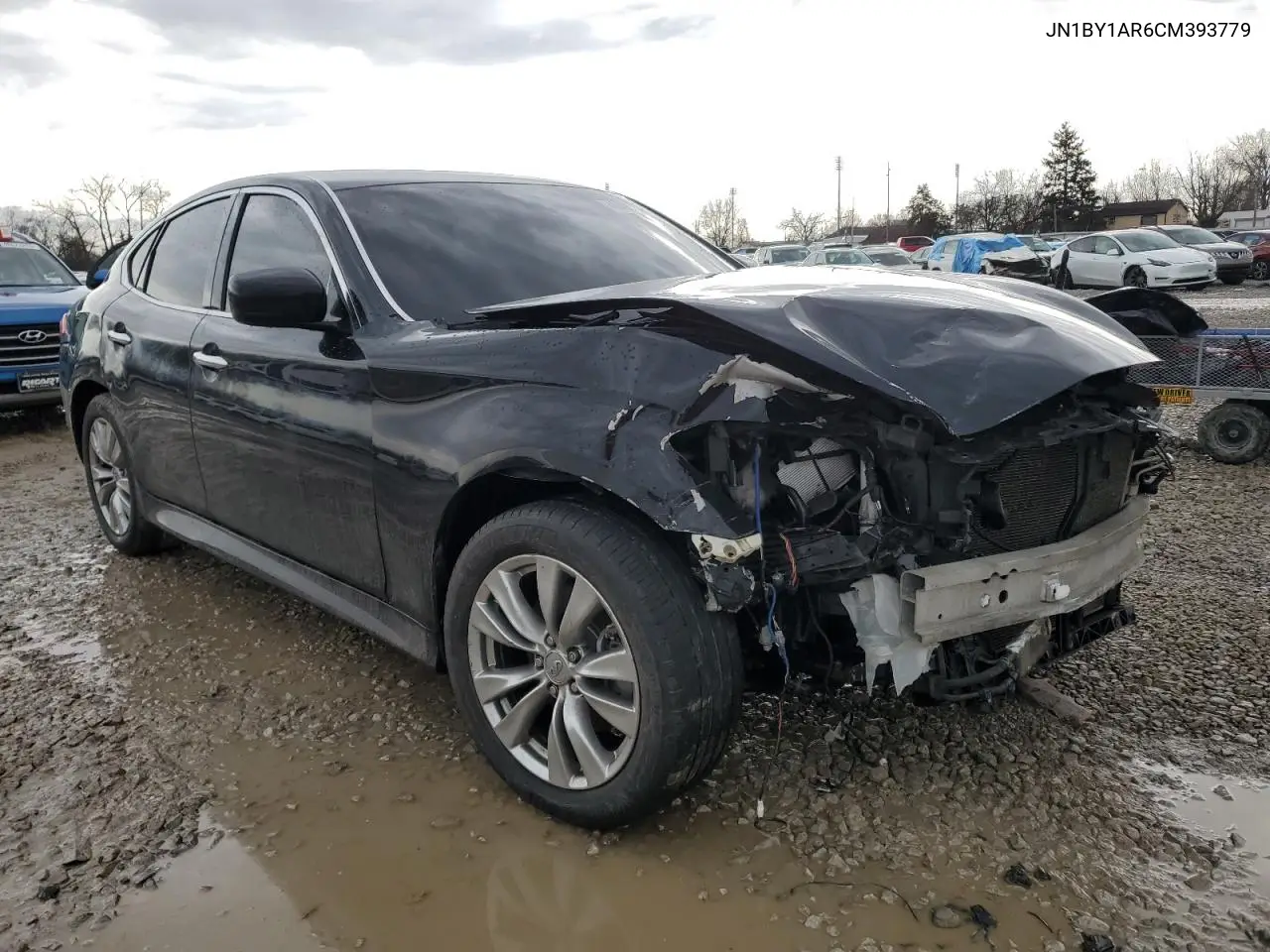 2012 Infiniti M37 X VIN: JN1BY1AR6CM393779 Lot: 46496645