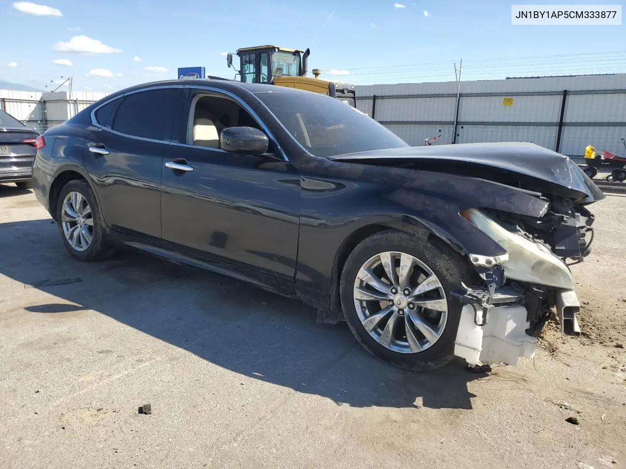 2012 Infiniti M37 VIN: JN1BY1AP5CM333877 Lot: 50949495