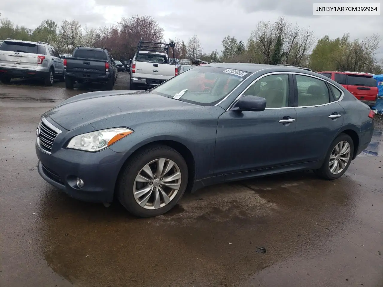 2012 Infiniti M37 X VIN: JN1BY1AR7CM392964 Lot: 51136255