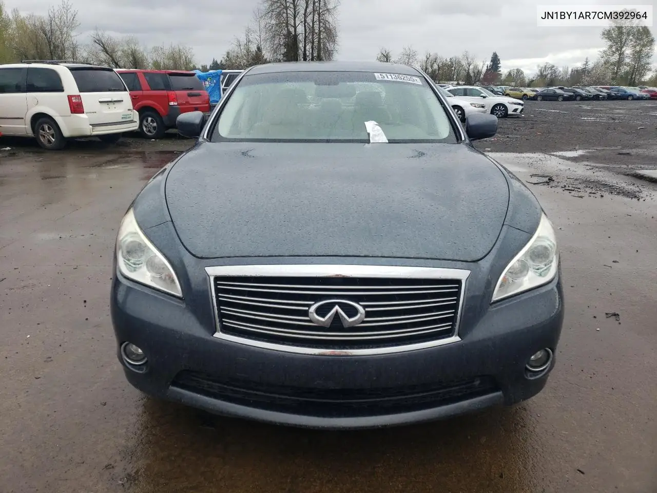 2012 Infiniti M37 X VIN: JN1BY1AR7CM392964 Lot: 51136255