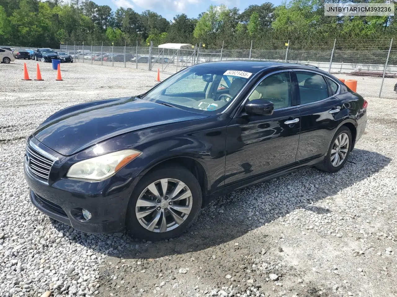 2012 Infiniti M37 X VIN: JN1BY1AR1CM393236 Lot: 52821455