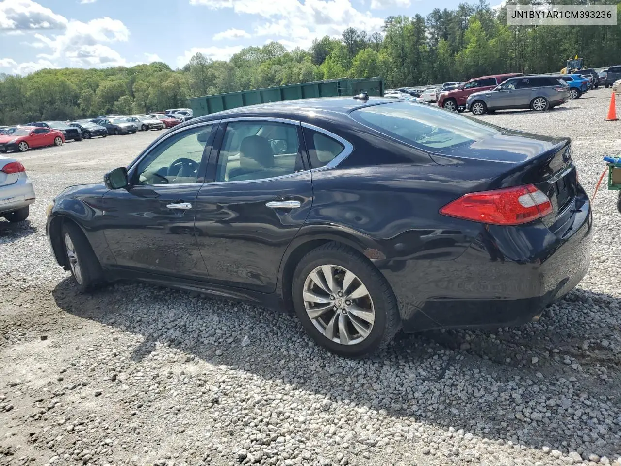 2012 Infiniti M37 X VIN: JN1BY1AR1CM393236 Lot: 52821455